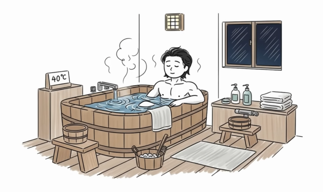 banho quente onsen