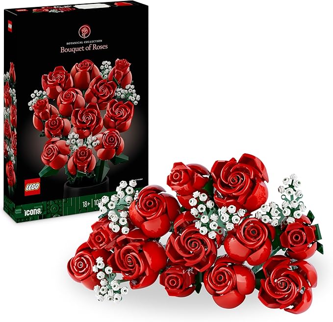 Lego Rosas Dia dos Namorados